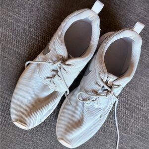 Nike White Mesh Sneakers